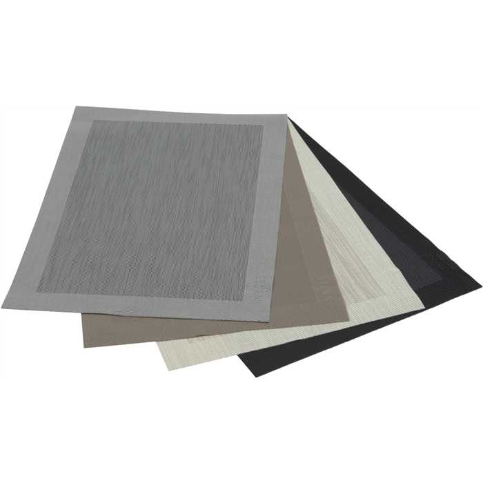 Set de table-textilène-argent - Stern