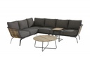 AXEL table basse rectangulaire en teck de 110 cm x 60 cm