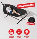 Hamac Headdemock - Deluxe - NOIR - FATBOY