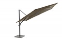 Parasol - Toile en polyester couleur taupe  - 300x300 cm - HORIZON PREMIUM - 4 Seasons