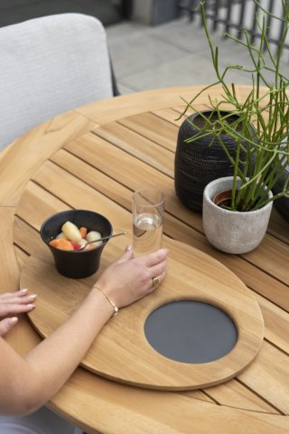 Plateau Rubens alu/teck - 4 Seasons outdoor
