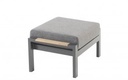 Pose-pieds pour salon de jardin GINGER - aluminium anthracite - TASTE by 4 seasons outdoor