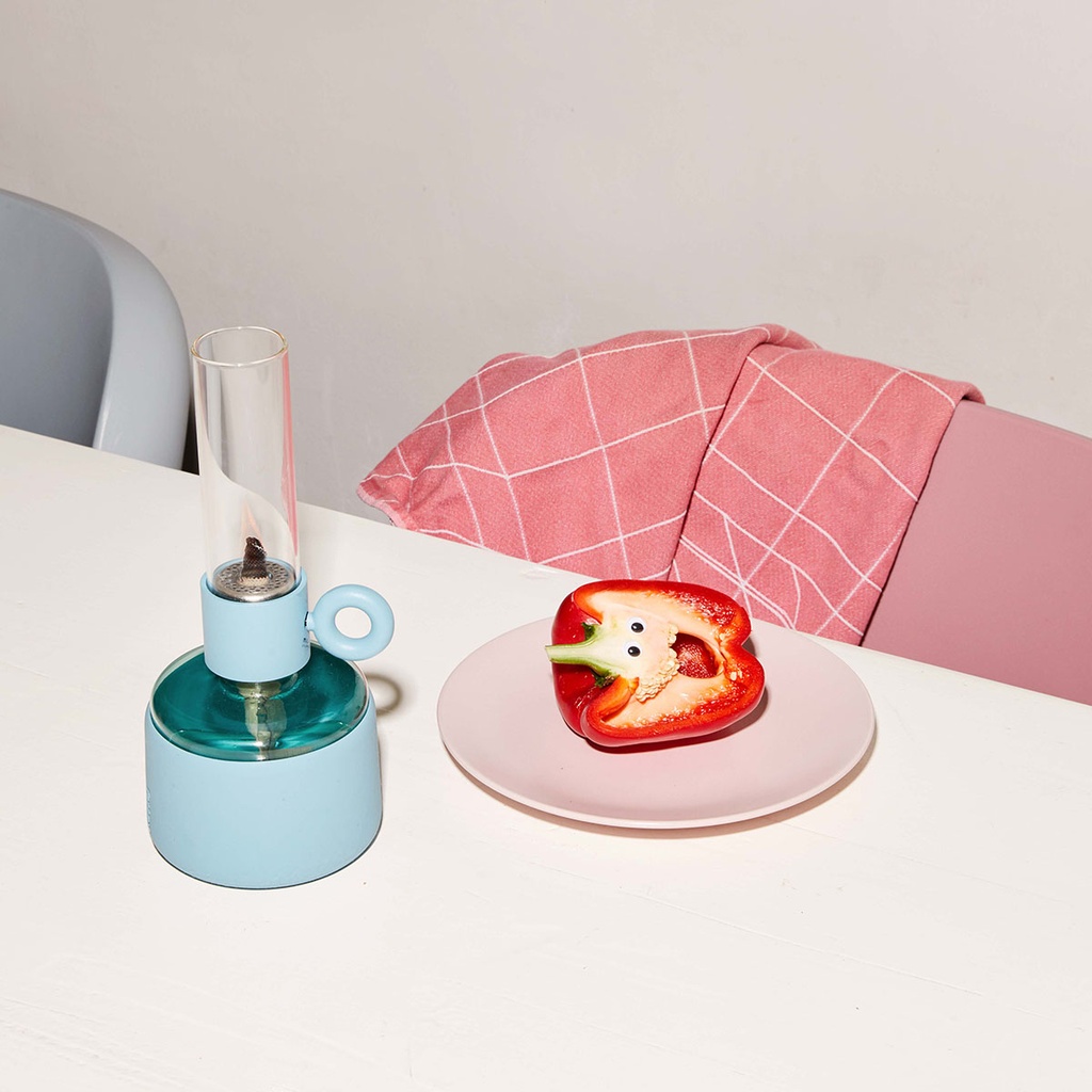 Flamtastique XS - Lampe à huile FATBOY couleur "desert"