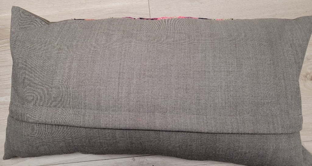 Housse coussin "patchwork" moyen - modèle unique - 65x35 - SISSIMOROCCO