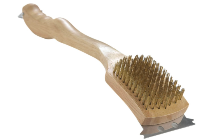 Brosse en bois filaments en laiton- NAPOLEON