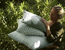 Coussin d'extérieur FERMOB - 44x30 cm - Color MIX vert eucalyptus