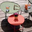 Table basse Cocotte de Fermob - bleu acapulco - 55 x 44.5 cm