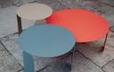 Table basse BEBOP Ø45cm - Couleur : Gris Lapilli