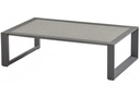 Table basse - 120 x 75 cm - structure en aluminium et plateau en céramique - DAZZLING TASTE
