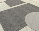 Tapis d'extérieur couleur LATTE - Diamètre 150 cm - 4 seasons outdoor