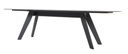 Table MONTANA en aluminium avec plateau Terrazzo en céramique - 4 SEASONS