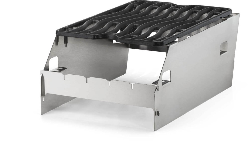 Ensemble de pare-vent pour Bruleur latéral-avec grille de brochettes Napoleon