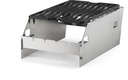 Ensemble de pare-vent pour Bruleur latéral-avec grille de brochettes Napoleon