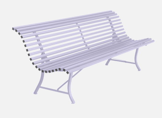 Banc FERMOB 200cm LOUISIANE