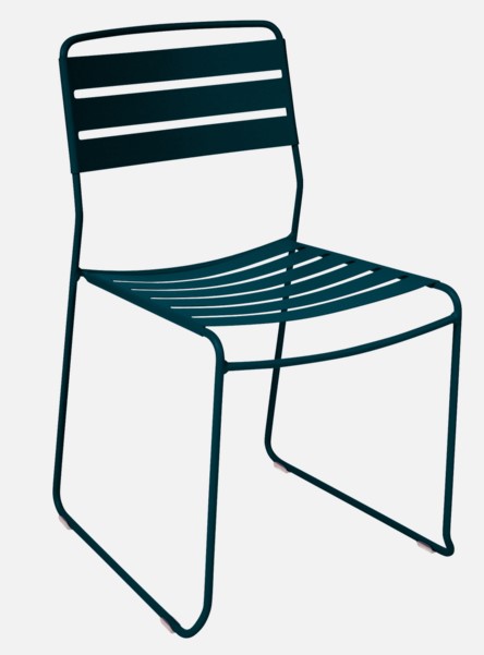 Ensemble de jardin en aluminium et acier - RIBAMBELLE -  avec 8 chaises SUPRISING  - FERMOB