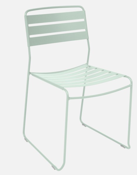 Ensemble de jardin en aluminium et acier - RIBAMBELLE -  avec 8 chaises SUPRISING  - FERMOB