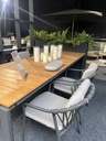 Chaise de jardin MANITOBA anthracite - TASTE by 4 seasons outdoor