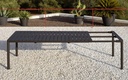 Table d'extérieur extensible TEVERE 210 couleur "terra" de Nardi - 211/275 cm