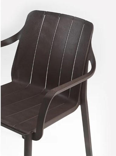 Chaise de jardin TIBERINA de Nardi outdoor - couleur: terra