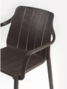 Chaise de jardin TIBERINA de Nardi outdoor - couleur: terra