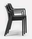 Chaise de jardin TIBERINA de Nardi outdoor - couleur: terra