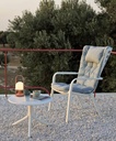 Coussin pour fauteuil Folio NARDI outdoor couleur gris "grigio"