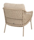 Fauteuil de jardin SARDINIA low de 4 seasons outdoor, SARDINIA