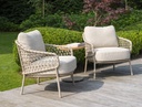 Fauteuil de jardin SARDINIA low de 4 seasons outdoor, SARDINIA