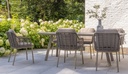 Chaise de jardin PUGLIA couleur: "latté" TASTE by 4 seasons outdoor, LATTE, PUGLIA