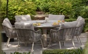 Chaise de jardin basse PUGLIA couleur: "latté" TASTE by 4 seasons outdoor, LATTE, PUGLIA, LOW