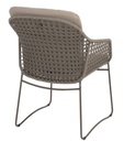 Chaise de jardin dining MORETTI couleur "terre" de 4 seasons outdoor, MORETTI