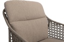 Chaise de jardin dining MORETTI couleur "terre" de 4 seasons outdoor, MORETTI