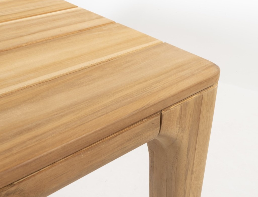 LIAM Table de jardin en teck naturel - 240 x 100 cm de Taste by 4 seasons outdoor