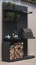Wood GARDN anthracite étagère outdoor d'URBN GARDN
