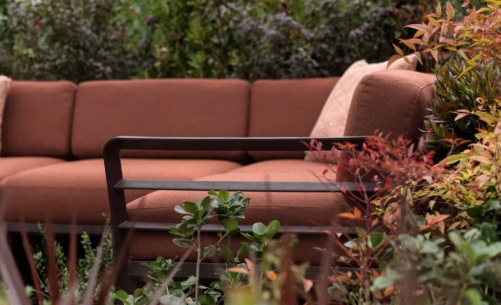Maximo 5 - salon de jardin Nardi outdoor Terra cannella Sunbrella