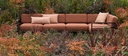 Maximo 5 - salon de jardin Nardi outdoor Terra cannella Sunbrella