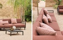 Maximo 5 - salon de jardin Nardi outdoor Terra cannella Sunbrella