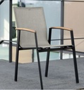 TOP Chaise STERN anthracite/carbone