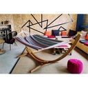Hamac set MARACANA rouge gris - JOBEK