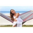 Hamac set MARACANA rouge gris - JOBEK
