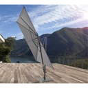 HORIZON PREMIUM Parasol 300x300 anthracite - 4 Seasons