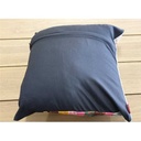 Housse coussin "patchwork" carré - modèle unique 2- 43 x 43 - SISSIMOROCCO