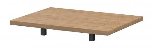 METROPOLITAN table basse 120x90x18 cm - 4 seasons