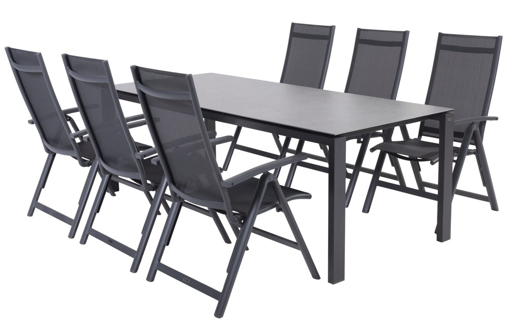 Multi-positions verona aluminium carbone - TASTE