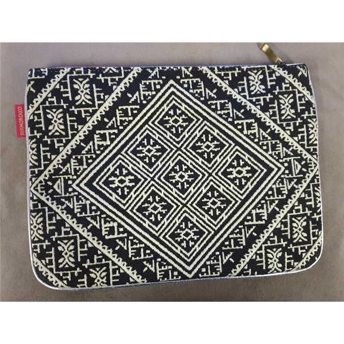 Pochette soirée ou IPAD - Sissimorocco - 21 x 30 cm - "Rachida"