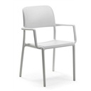 Chaise de jardin en résine de couleur blanche RIVA - Nardi, RIVA, 40246.00.000.06, 402460000006