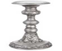 Chandelier resine argent 15x15x28cm - J-LINE, 47589, 5415203475893