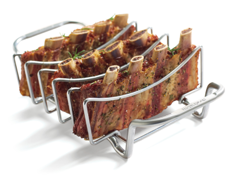 Support de cuisson pour côtelettes et rôtis Broil King, '37062602, 62602, 37062602, support de cuisson 