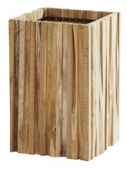 [4SO-213401] Pot de fleurs en teck - hauteur 70 cm 45x45 cm - MIGUEL - 4 SEASONS, MIGUEL, 213401, 8718144570694
