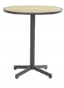 FIESTA - Table haute - bar - en aluminium et teck - TASTE, 91311